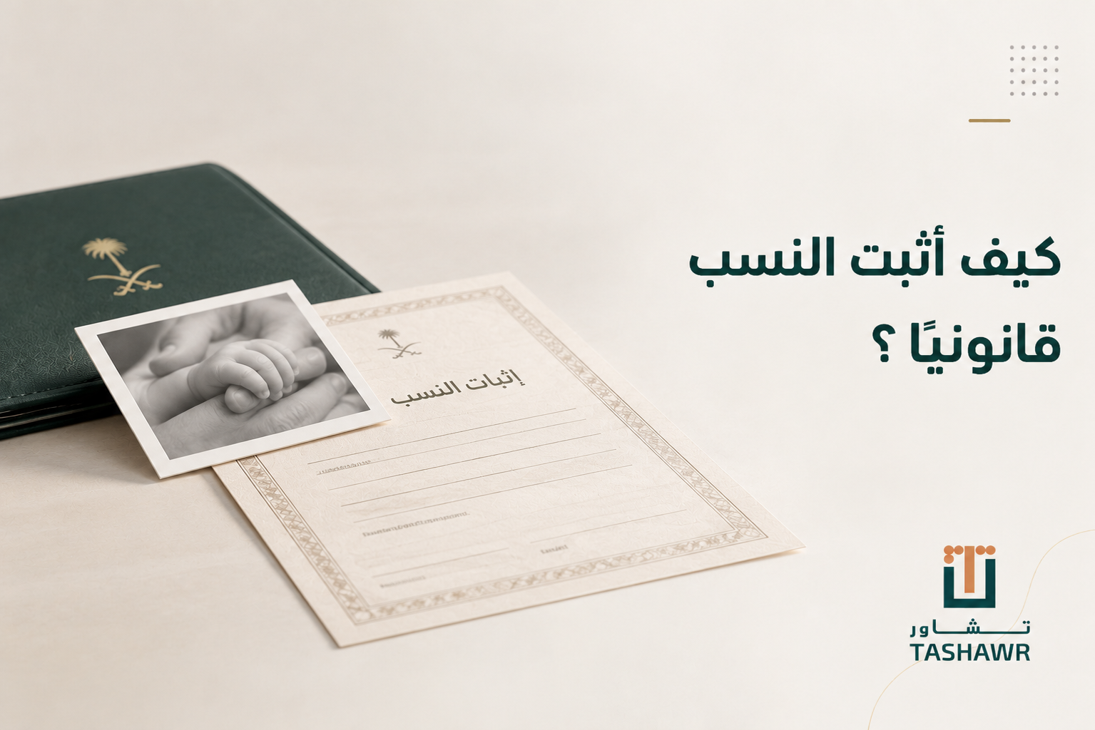 كيف أثبت النسب قانونيًا؟ دليلك العملي في السعودية
